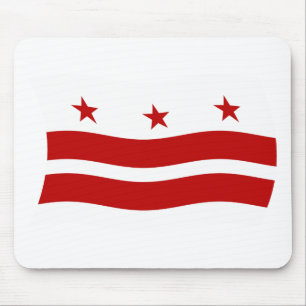 Alfombrilla de ratón de la bandera de Washington D