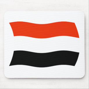 Alfombrilla de ratón de la bandera de Yemen