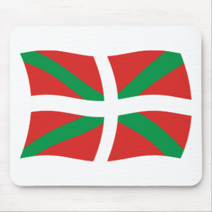 Alfombrilla de ratón de la bandera del pueblo vasc