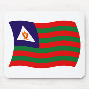 Alfombrilla de ratón de la bandera tribal Bubi