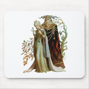 Alfombrilla de ratón de La Bella y la Bestia