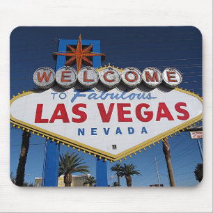 Alfombrilla De Ratón Dé la bienvenida a Las Vegas fabuloso Mousepad