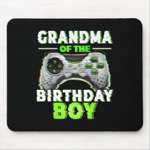 Alfombrilla De Ratón De La Familia De Videojuegos De Cumpleaños