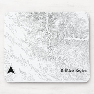 Alfombrilla de ratón de la región sin deriva