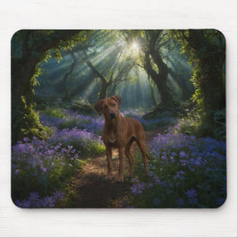 Alfombrilla de ratón de lomo de Ridgeback del Bosq