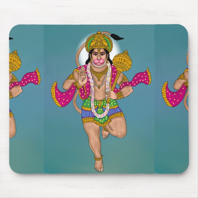 Alfombrilla de ratón de Lord Hanuman (Frente)