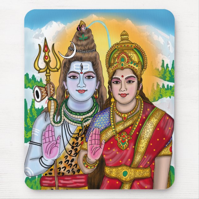 Alfombrilla de ratón de Lord Shiva  (Frente)