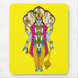 Alfombrilla de ratón de Lord Vishnu
