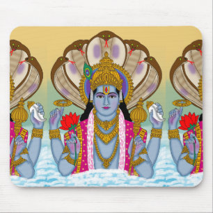 Alfombrilla de ratón de Lord Vishnu