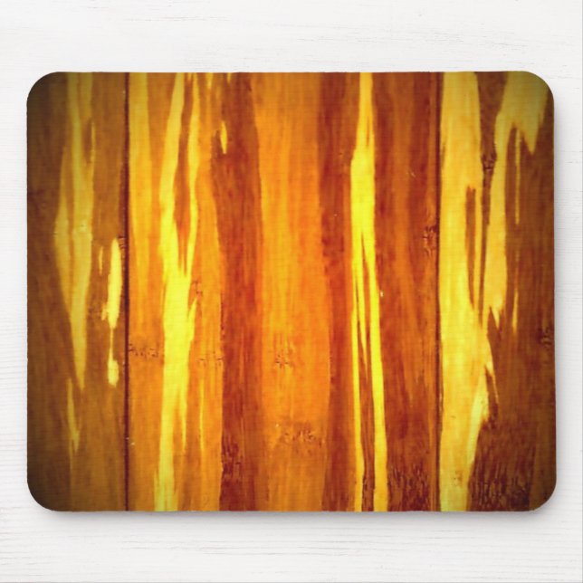 Alfombrilla de ratón de madera de bambú 05v (Frente)