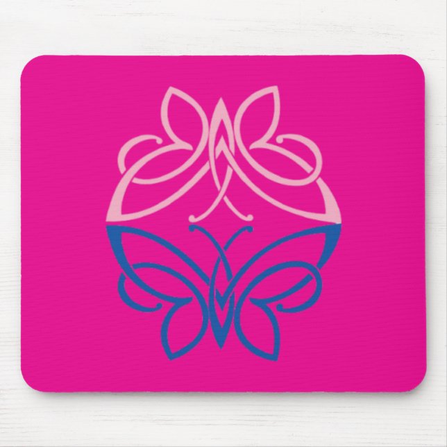 Alfombrilla de ratón de mariposa (Frente)
