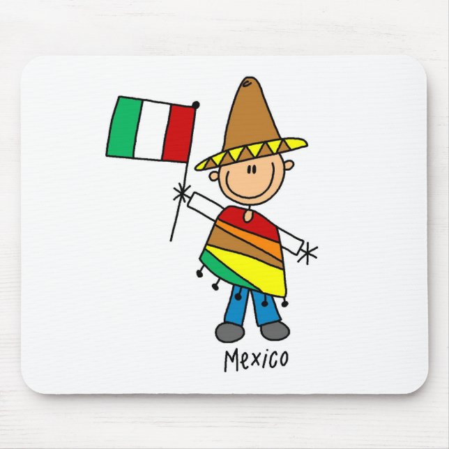 Alfombrilla de ratón de México (Frente)