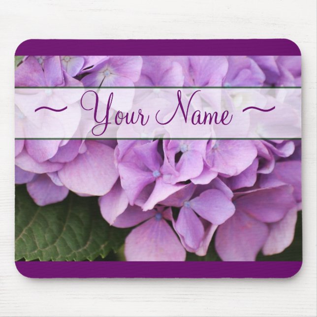 Alfombrilla De Ratón ~ de Mousepad floral:: Personalizado (Frente)
