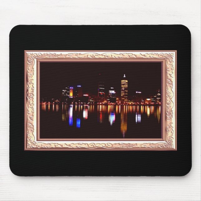 Alfombrilla De Ratón De Noche Refleja Mousepad (Frente)