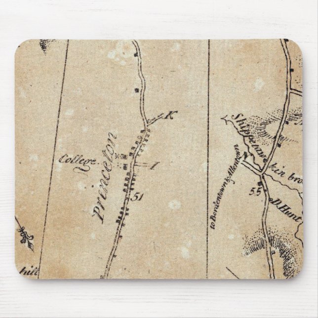 Alfombrilla De Ratón De Nueva York a Trenton 44 (Frente)