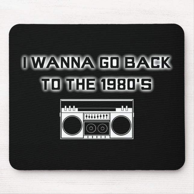 Alfombrilla De Ratón De nuevo a los años 80 - MOUSEPAD - 2 (Frente)