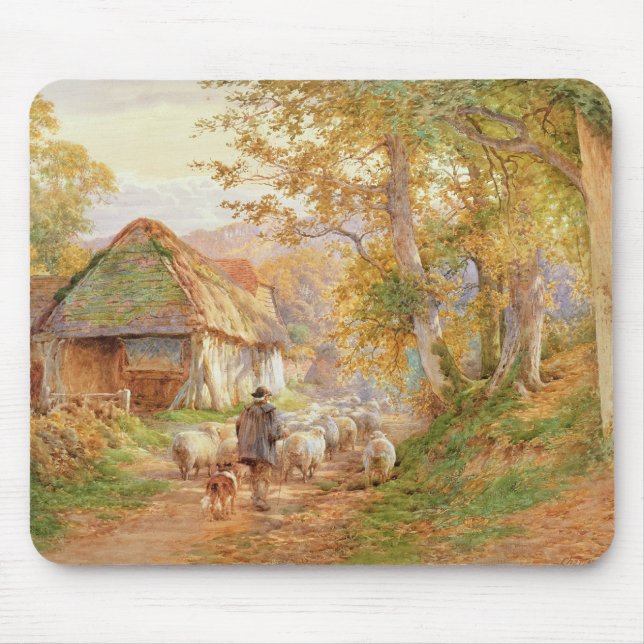 Alfombrilla De Ratón De nuevo al doblez (Frente)