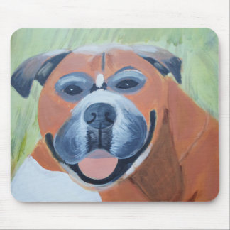Alfombrilla de ratón de perro boxer