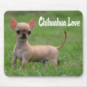 Alfombrilla de ratón de perro cachorro Chihuahua a