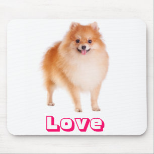 Alfombrilla de ratón de perro cachorro Pomerania P