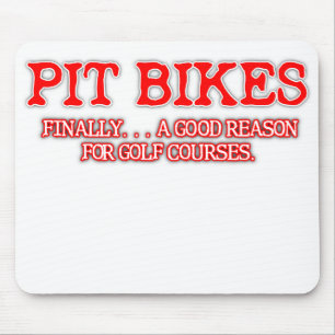 Alfombrilla de ratón de Pit Bike Golf Dirt Bike Mo