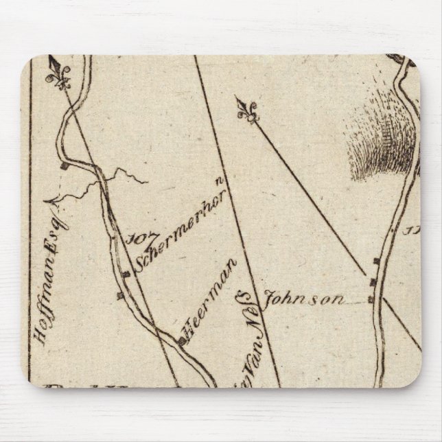 Alfombrilla De Ratón De Poughkeepsie a Albany 22 (Frente)