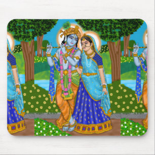 Alfombrilla de ratón de Radha Krishna