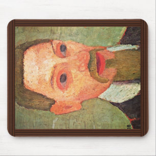 Alfombrilla De Ratón De: Retrato de Rainer Maria Rilke de Paula