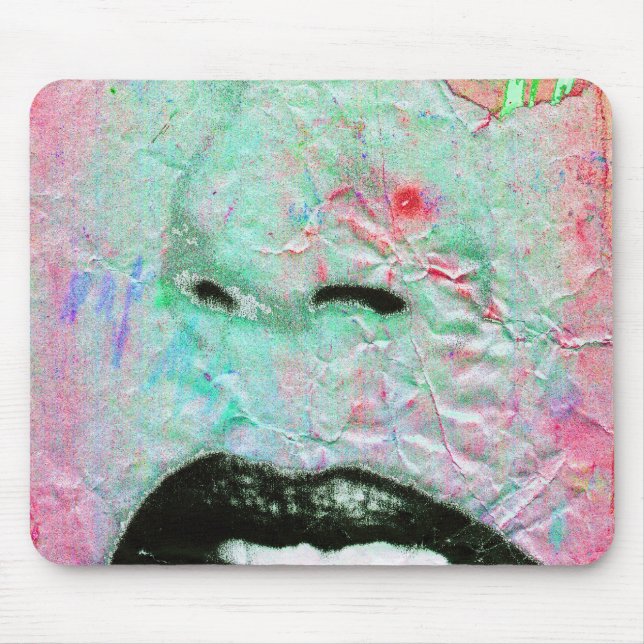 Alfombrilla De Ratón De "rosa pensamiento " (Frente)