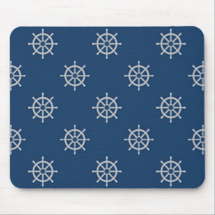 Alfombrilla de ratón de rueda de barco náutico de