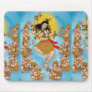 Alfombrilla de ratón de Shiva bailando