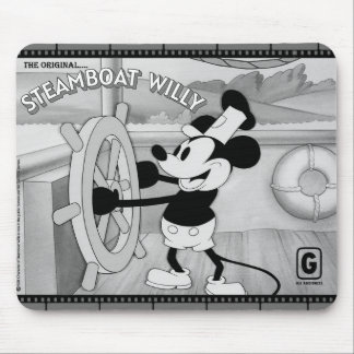 Alfombrilla de ratón de Steamboat Willie