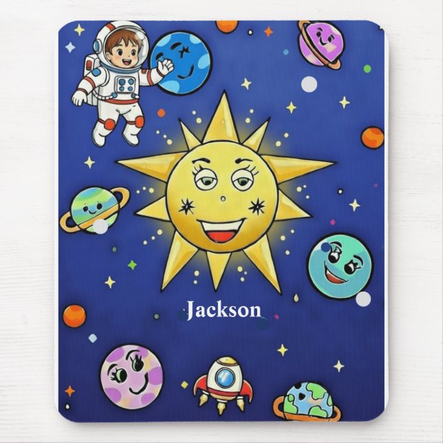 Alfombrilla de ratón de sueños de la infancia (Frente)