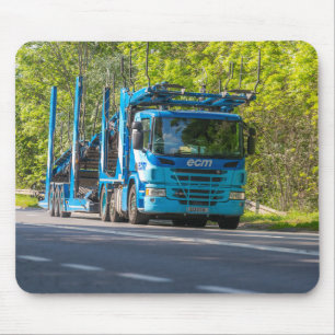 Alfombrilla de ratón de transportador de coches