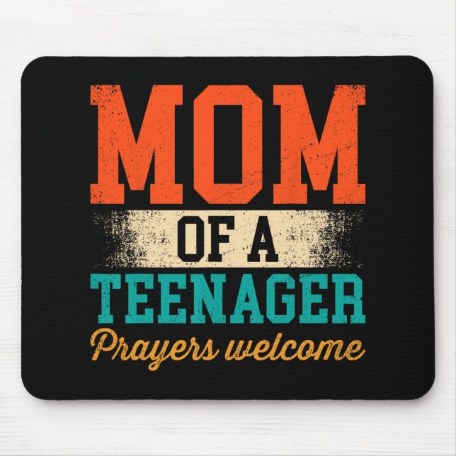 Alfombrilla De Ratón De Una Oración Adolescente De Bienvenida A Las Muj (Frente)