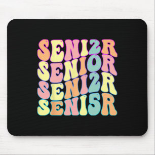 Alfombrilla De Ratón De vuelta a la escuela 2025 Senior 2025 Cl de 2025