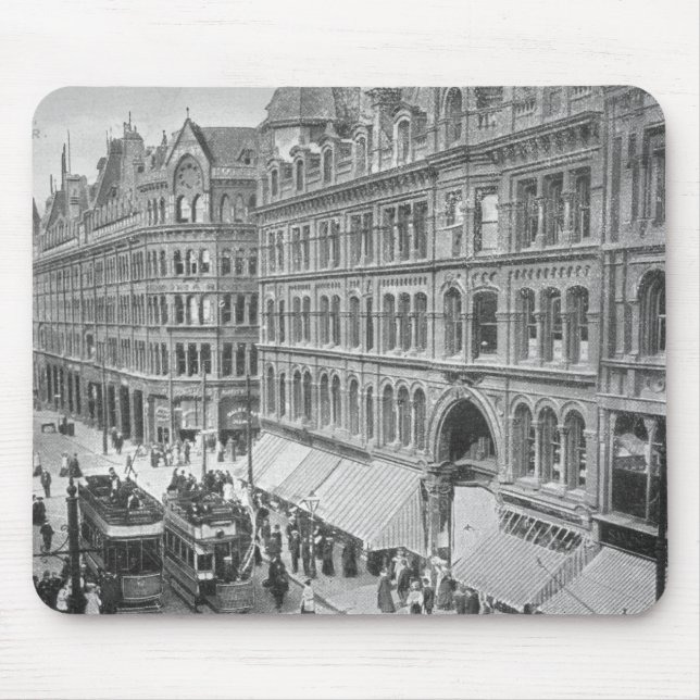 Alfombrilla De Ratón Deansgate, Manchester, c.1910 (Frente)