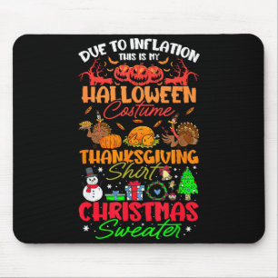 Alfombrilla De Ratón Debido a la inflación, esto es mi Halloween de Acc