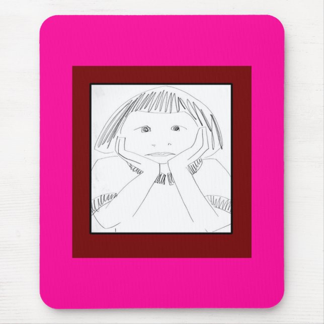 Alfombrilla De Ratón Decisión del niño (Frente)