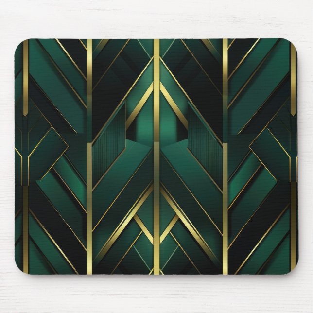 Alfombrilla De Ratón Deco Verde (Frente)