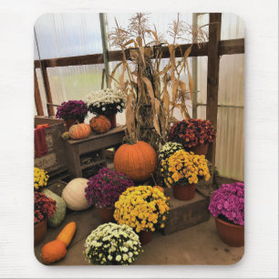 Alfombrilla De Ratón Decoración de otoño