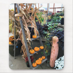 Alfombrilla De Ratón Decoración de otoño