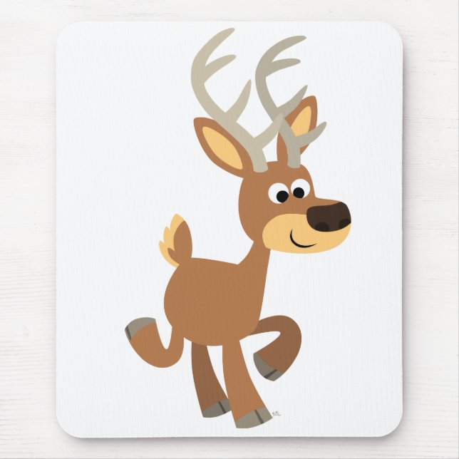 Alfombrilla De Ratón Deer Mousepad, Personalizado de Trotting (Frente)