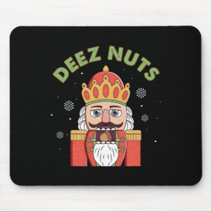 Alfombrilla De Ratón Deez Nutcracker Nut Men Fun Navidades P