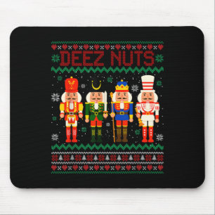 Alfombrilla De Ratón Deez Nutcracker Nut Shirny Navidades graciosos Xma