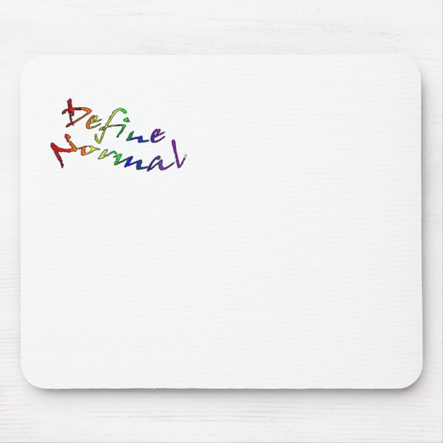Alfombrilla De Ratón Defina normal (Frente)