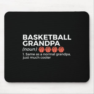 Alfombrilla De Ratón Definición de abuelo de baloncesto
