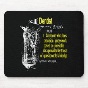 Alfombrilla De Ratón definición de dentista asistente dental dental