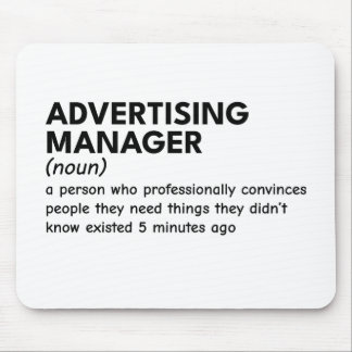 Alfombrilla De Ratón Definición de Guay Marketing Manager