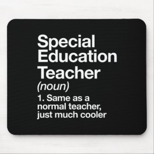 Alfombrilla De Ratón Definición de maestro de educación especial divert